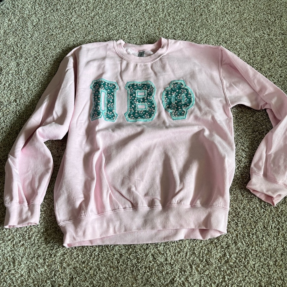 Pi Beta Phi pick crew neck sweatshirt